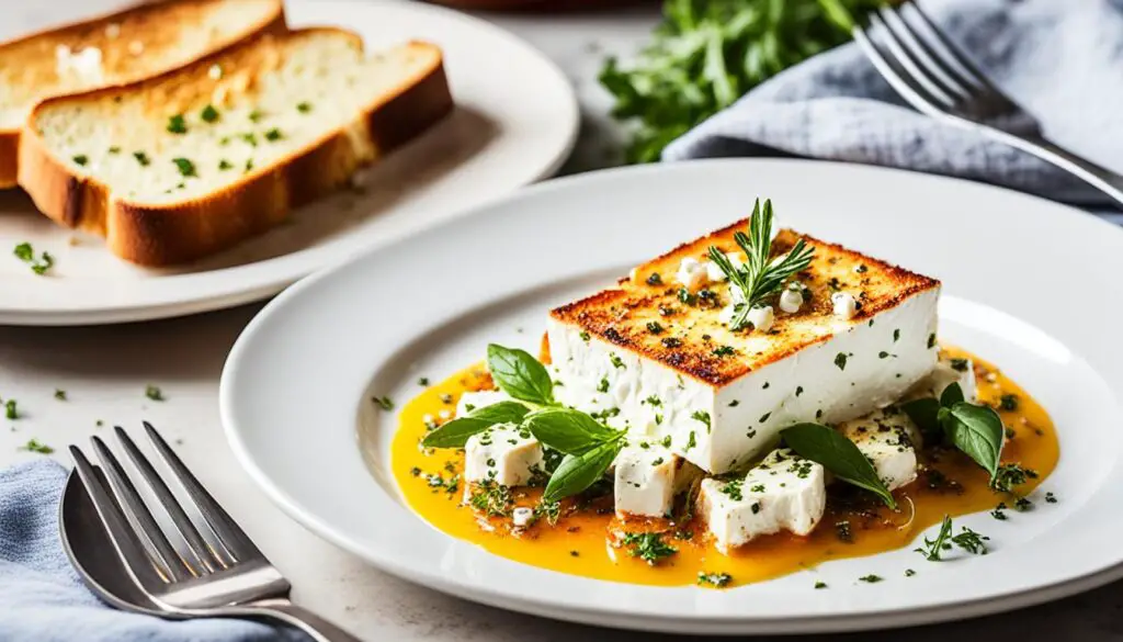 Baked Feta with Honey recipe