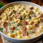 Creamy Parmesan Italian Sausage Soup