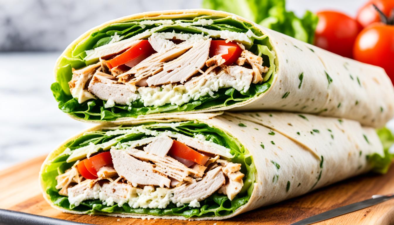 Delicious Chicken Caesar Wrap: Quick & Easy Lunch