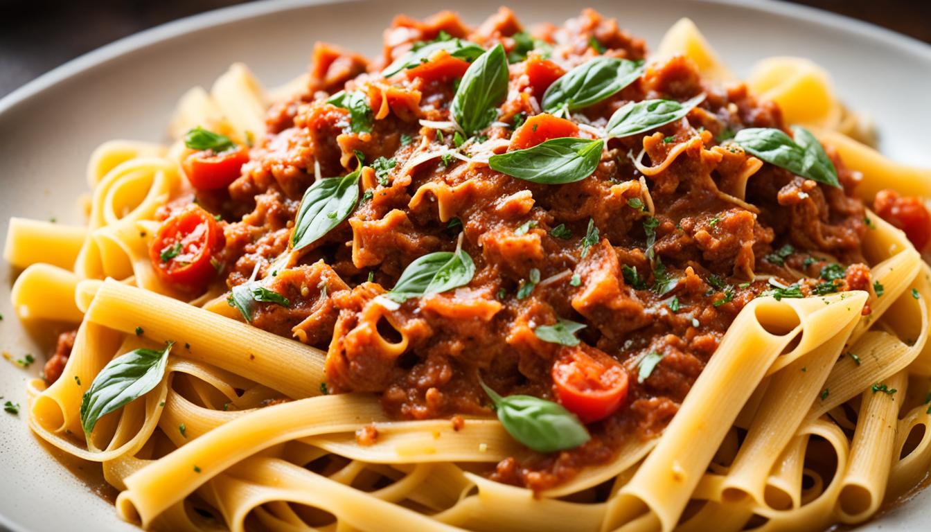 Tagliatelle Bolognese the perfect recipe