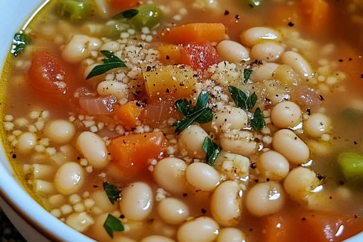 Italian Cannellini Bean Italian Cannellini Bean and Pastina Soup