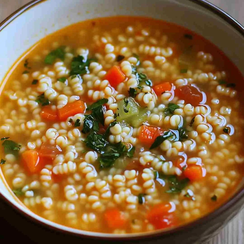 Italian Pastina Soup
