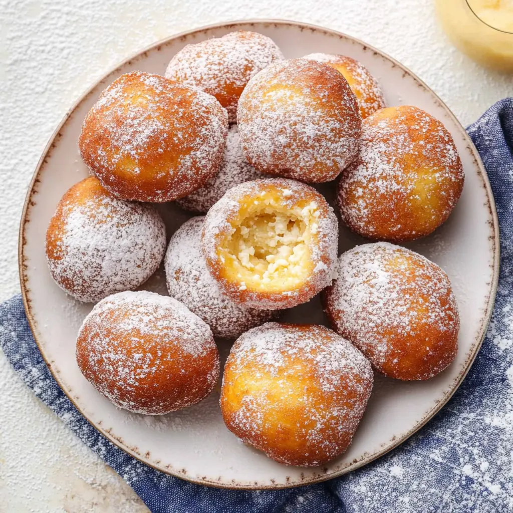 Ricotta Doughnuts