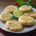 Lemon Lime Basil Italian Shortbread Cookie