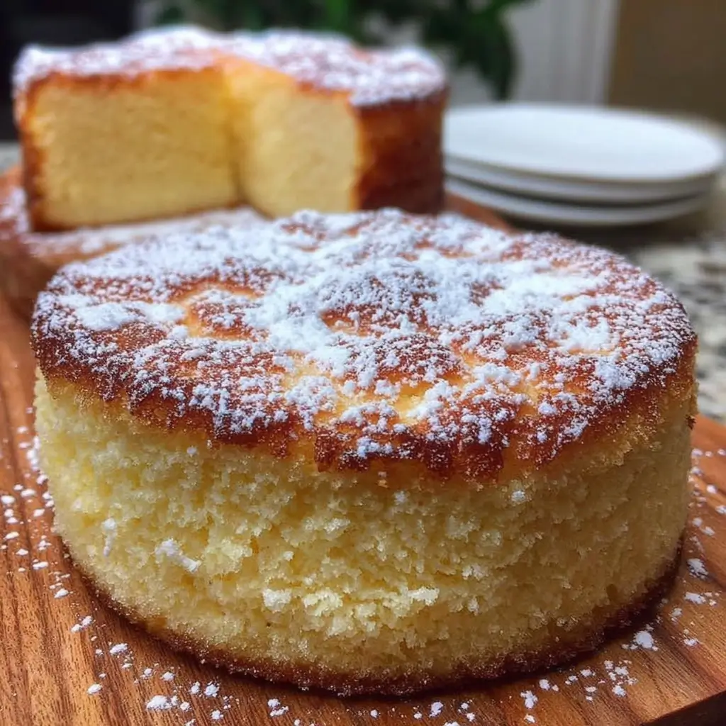Velvety Limoncello Ricotta Cloud cake recipe